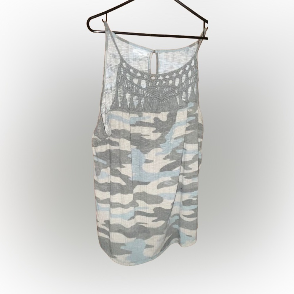 Camo tank top